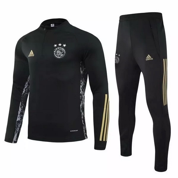 Chandal Ajax 2020 2021 Negro Amarillo